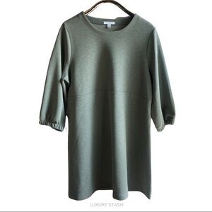⚫️ FREE ASSEMBLY OLIVE GREEN CLASSY DRESS MINIMALIST​​